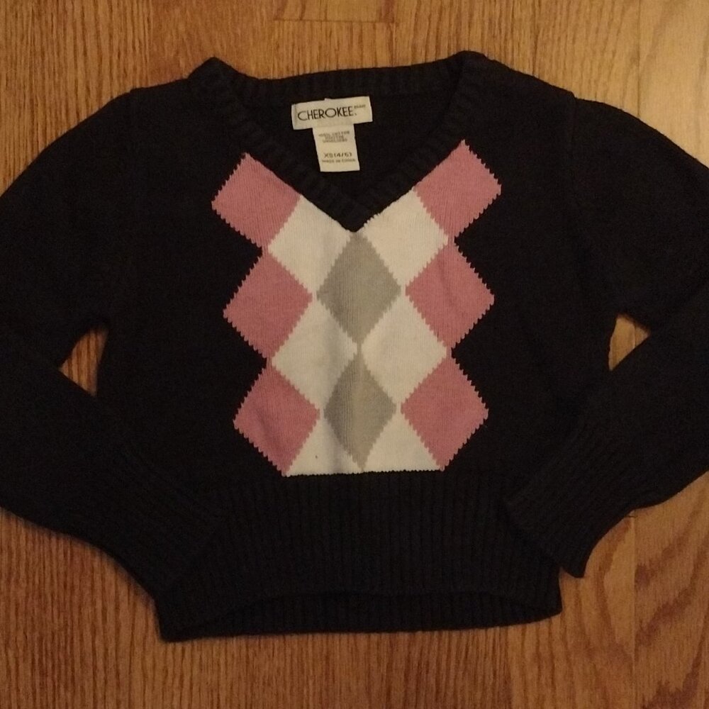 4/5 | Classy Checkered Sweater | Cherokee